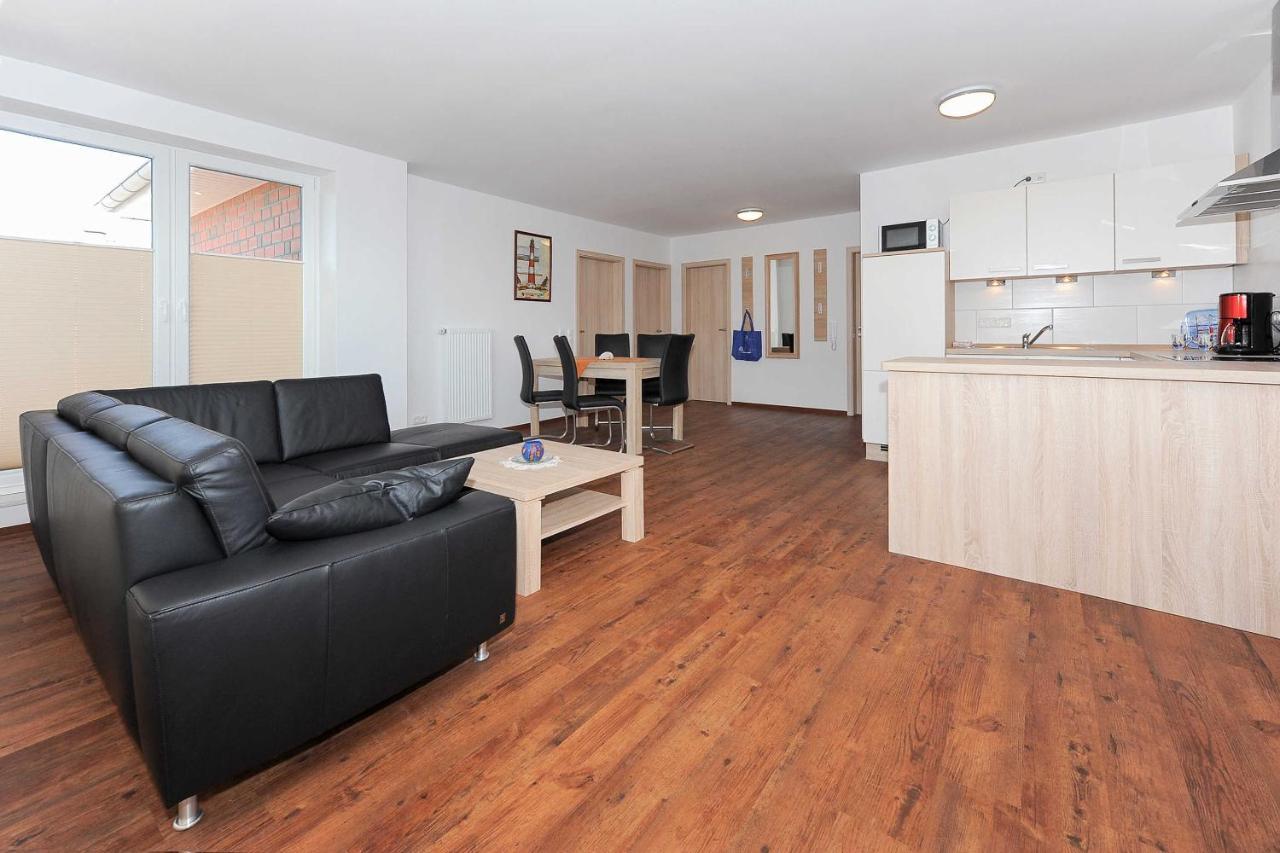 Haus Leuchtturm Appartement Bensersiel Buitenkant foto