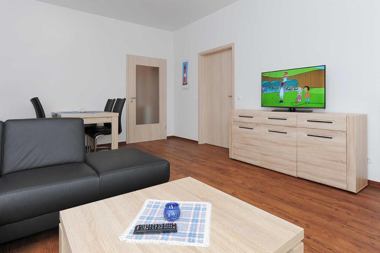 Haus Leuchtturm Appartement Bensersiel Buitenkant foto