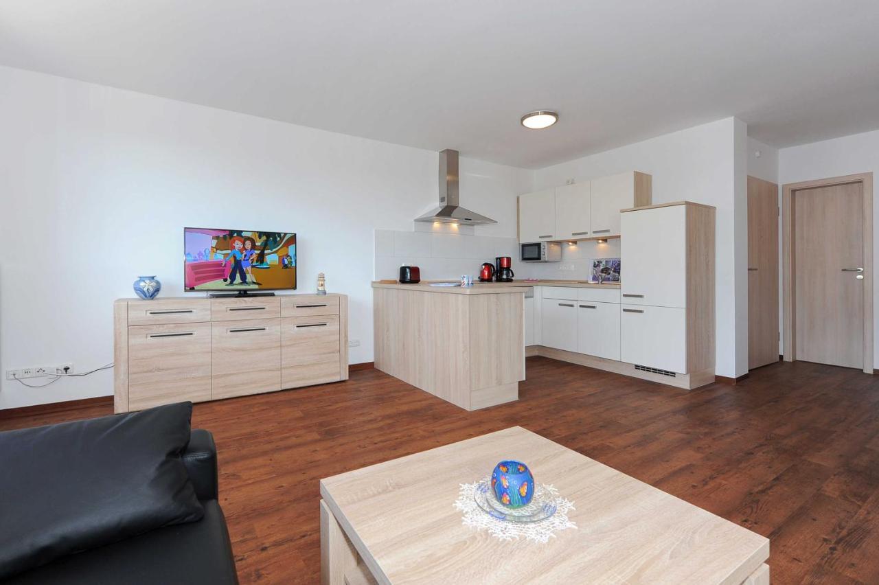 Haus Leuchtturm Appartement Bensersiel Buitenkant foto