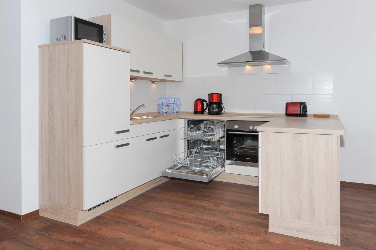 Haus Leuchtturm Appartement Bensersiel Buitenkant foto